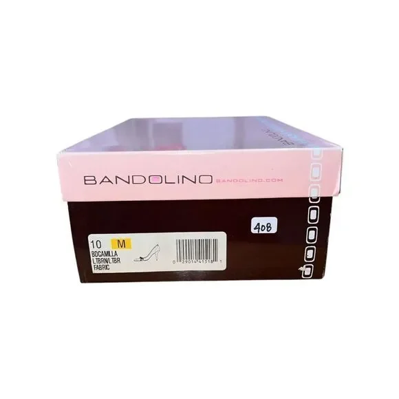 Bandolino Camilla Light Brown Fabric Round Toe Womens Size 10M NEW WITH BOX - Picture 13 of 13